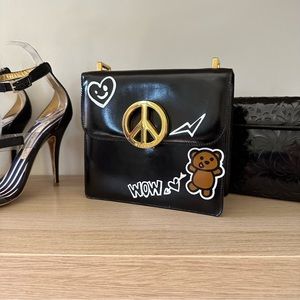 Moschino Peace Sign Bag